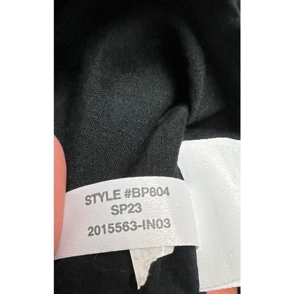 J. Crew Black Eyelet Flutter Sleeve Midi Dress NWT Sz. OP - Picture 5 of 6